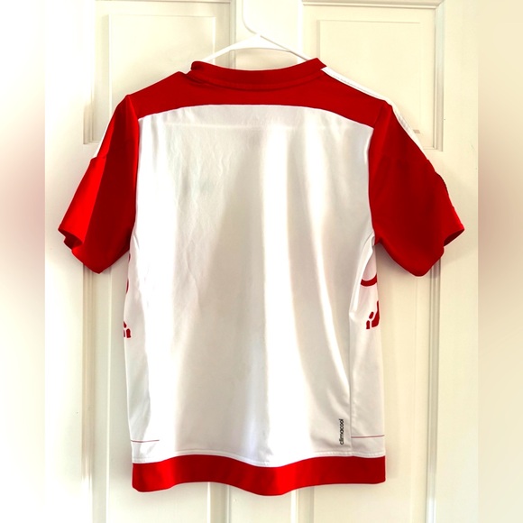 Adidas New York Red Bulls 2016-17 Primary Replica Soccer Jersey -Youth Large - Picture 5 of 15